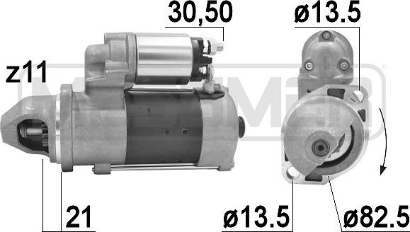 ERA 220930A - Motorino d'avviamento www.autoricambit.com