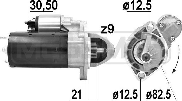 ERA 220931A - Motorino d'avviamento www.autoricambit.com