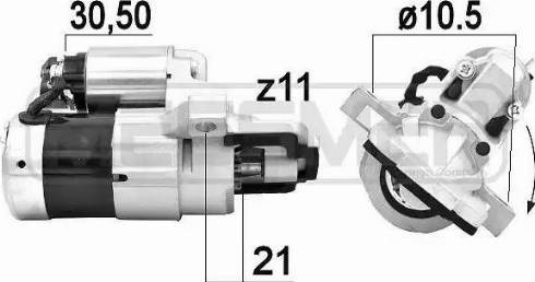 ERA 220921 - Motorino d'avviamento www.autoricambit.com