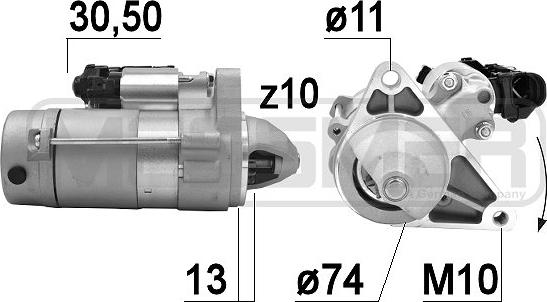 ERA 220928A - Motorino d'avviamento www.autoricambit.com