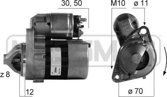 ERA 220495 - Motorino d'avviamento www.autoricambit.com