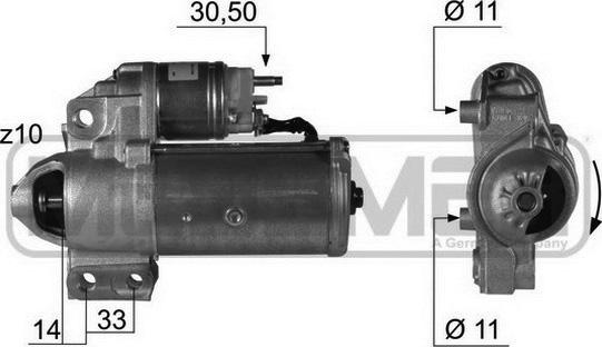 ERA 220400 - Motorino d'avviamento www.autoricambit.com