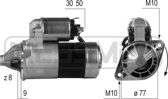 ERA 220501 - Motorino d'avviamento www.autoricambit.com