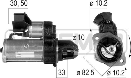 ERA 220613 - Motorino d'avviamento www.autoricambit.com