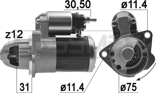 ERA 220639A - Motorino d'avviamento www.autoricambit.com