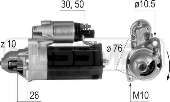 ERA 220636 - Motorino d'avviamento www.autoricambit.com