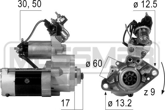 ERA 220620 - Motorino d'avviamento www.autoricambit.com