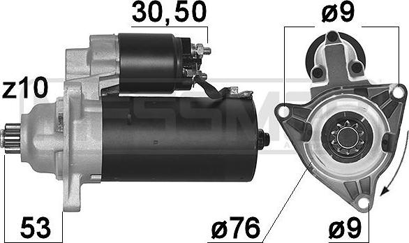 ERA 220085A - Motorino d'avviamento www.autoricambit.com