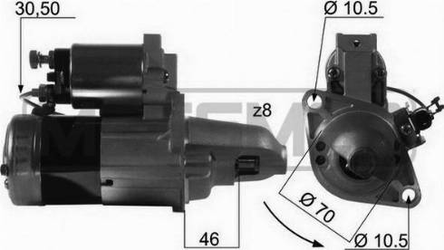 ERA 220088R - Motorino d'avviamento www.autoricambit.com