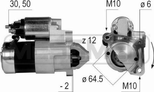 ERA 220039R - Motorino d'avviamento www.autoricambit.com