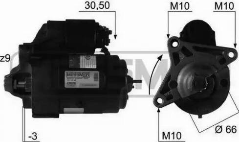 ERA 220070 - Motorino d'avviamento www.autoricambit.com