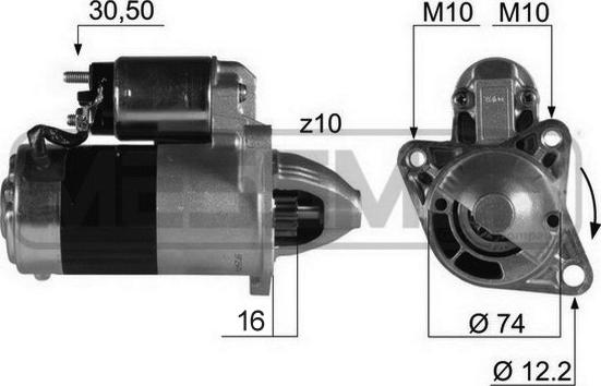 ERA 220199A - Motorino d'avviamento www.autoricambit.com