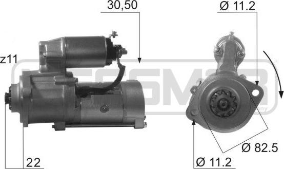 ERA 220195A - Motorino d'avviamento www.autoricambit.com