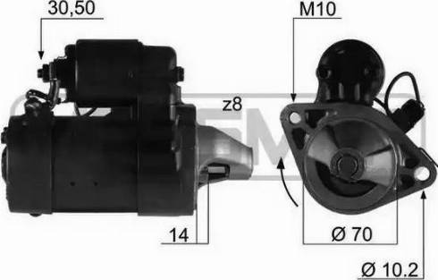 ERA 220197 - Motorino d'avviamento www.autoricambit.com