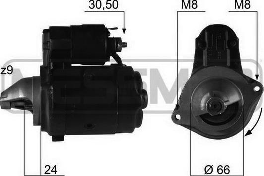 ERA 220174A - Motorino d'avviamento www.autoricambit.com