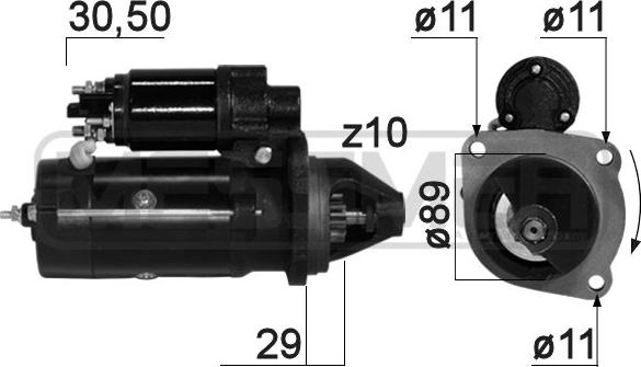 ERA 220814A - Motorino d'avviamento www.autoricambit.com