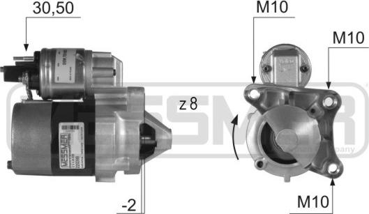 ERA 220399A - Motorino d'avviamento www.autoricambit.com