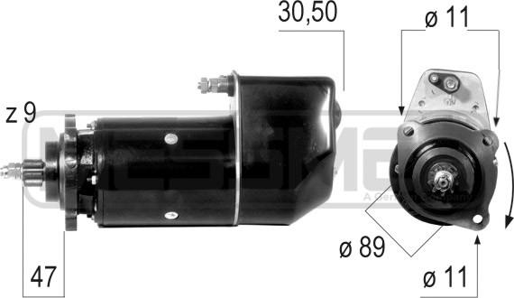 ERA 220312 - Motorino d'avviamento www.autoricambit.com