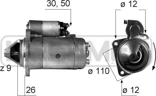 ERA 220262A - Motorino d'avviamento www.autoricambit.com