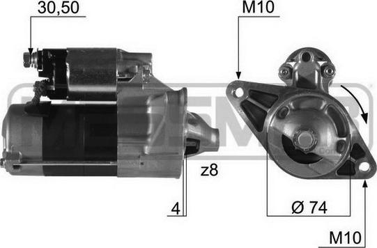 ERA 220209A - Motorino d'avviamento www.autoricambit.com