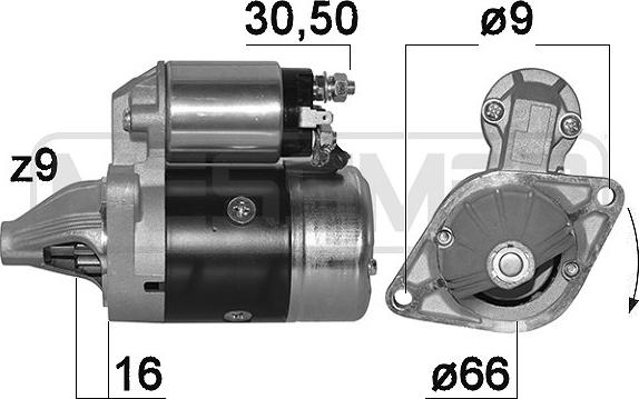 ERA 220217A - Motorino d'avviamento www.autoricambit.com