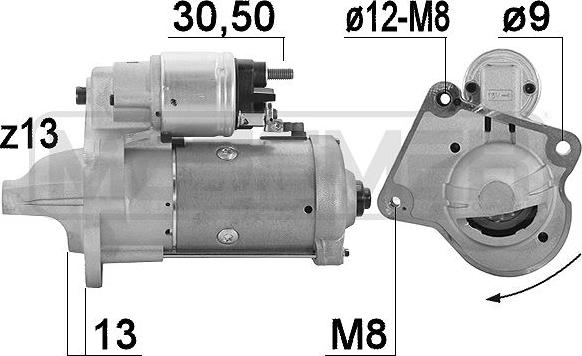 ERA 221033 - Motorino d'avviamento www.autoricambit.com