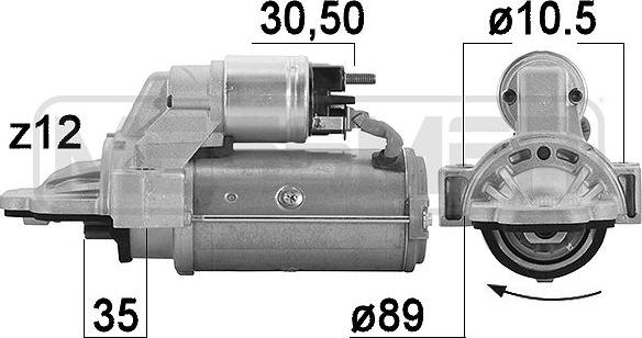 ERA 221032 - Motorino d'avviamento www.autoricambit.com