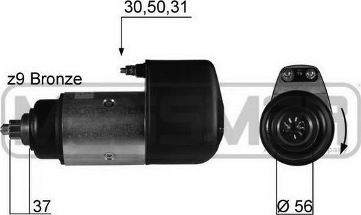 ERA 22803 - Motorino d'avviamento www.autoricambit.com