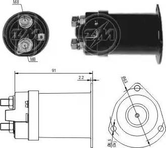 ERA 227466 - Elettromagnete, Motore d'avviamento www.autoricambit.com