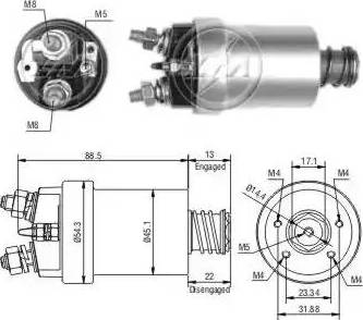 ERA 227473 - Elettromagnete, Motore d'avviamento www.autoricambit.com