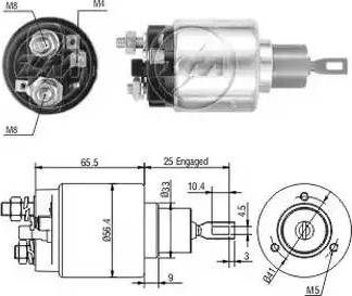 ERA 227188 - Elettromagnete, Motore d'avviamento www.autoricambit.com