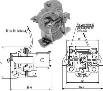 ERA 227857 - Elettromagnete, Motore d'avviamento www.autoricambit.com