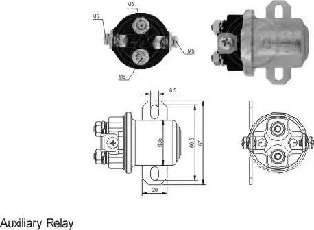 ERA 227308 - Elettromagnete, Motore d'avviamento www.autoricambit.com