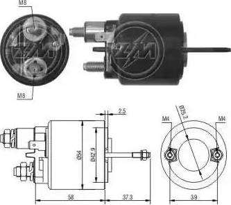 ERA 227386 - Elettromagnete, Motore d'avviamento www.autoricambit.com