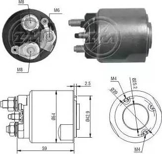 ERA 227387 - Elettromagnete, Motore d'avviamento www.autoricambit.com