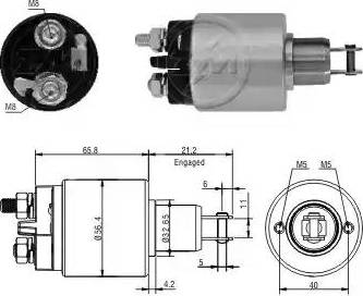 ERA 227239 - Elettromagnete, Motore d'avviamento www.autoricambit.com