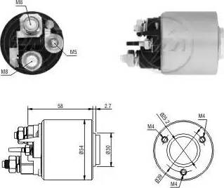 ERA 227231 - Elettromagnete, Motore d'avviamento www.autoricambit.com