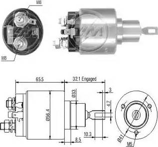 ERA 227757 - Elettromagnete, Motore d'avviamento www.autoricambit.com