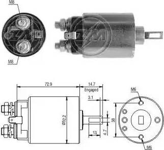 ERA 227770 - Elettromagnete, Motore d'avviamento www.autoricambit.com