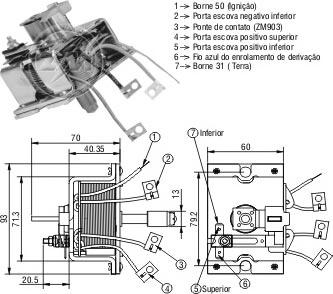 ERA ZM904 - Elettromagnete, Motore d'avviamento www.autoricambit.com