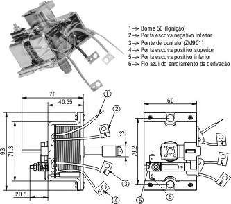 ERA ZM902 - Elettromagnete, Motore d'avviamento www.autoricambit.com