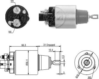 ERA ZM979 - Elettromagnete, Motore d'avviamento www.autoricambit.com