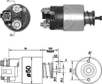 ERA ZM2995 - Elettromagnete, Motore d'avviamento www.autoricambit.com