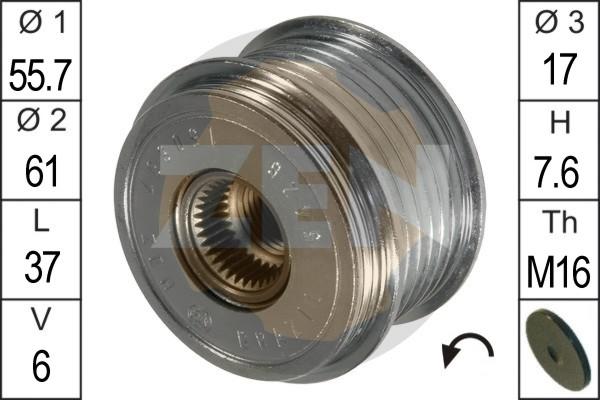 ERA ZN5426 - Puleggia cinghia, Alternatore www.autoricambit.com