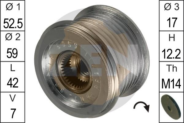 ERA ZN5503 - Puleggia cinghia, Alternatore www.autoricambit.com