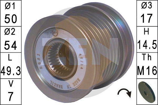 ERA ZN5581 - Puleggia cinghia, Alternatore www.autoricambit.com