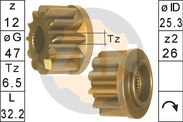 ERA ZN12972 - Pignone, Motorino d'avviamento www.autoricambit.com