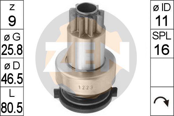 ERA ZN1223 - Pignone, Motorino d'avviamento www.autoricambit.com