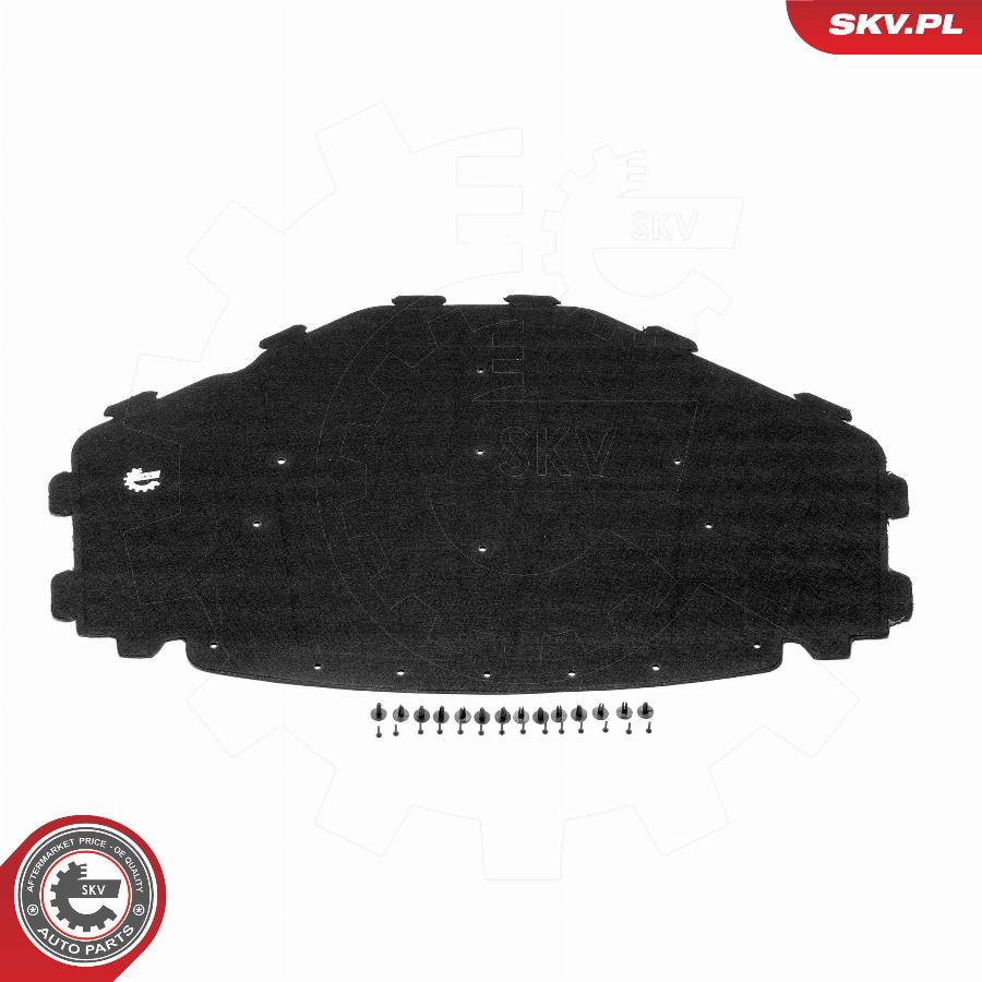 Esen SKV 96SKV471 - Insonorizzazione vano motore www.autoricambit.com