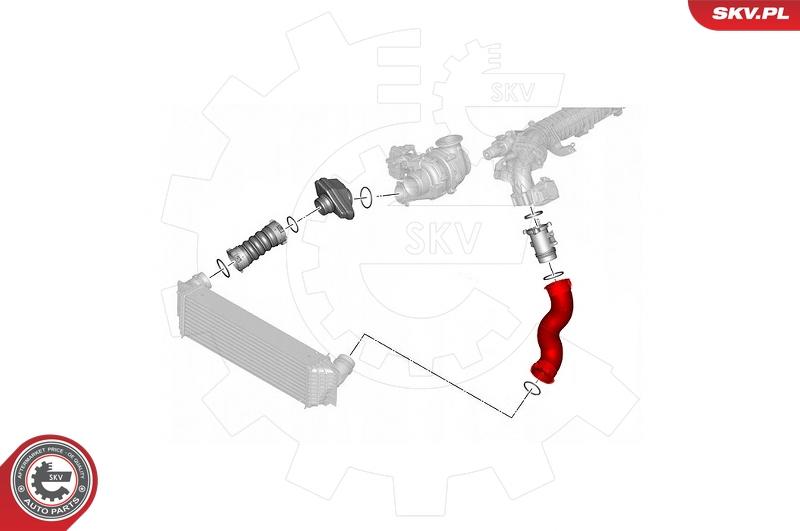 Esen SKV 43SKV407 - Flessibile aria alimentazione www.autoricambit.com